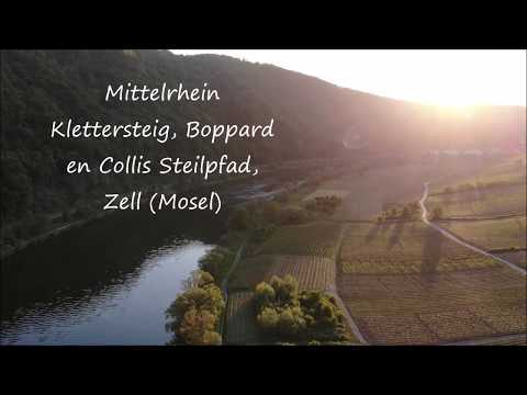 Mittelrhein Klettersteig, Boppard en Collis Steilpfad, Zell Mosel