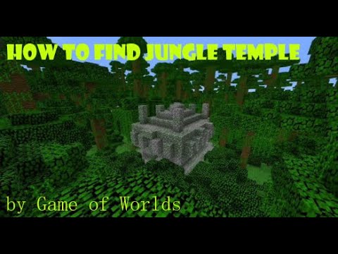 Game Of World - How to find snow biome and jungle biome with jungle temple in Minecraft Trial
