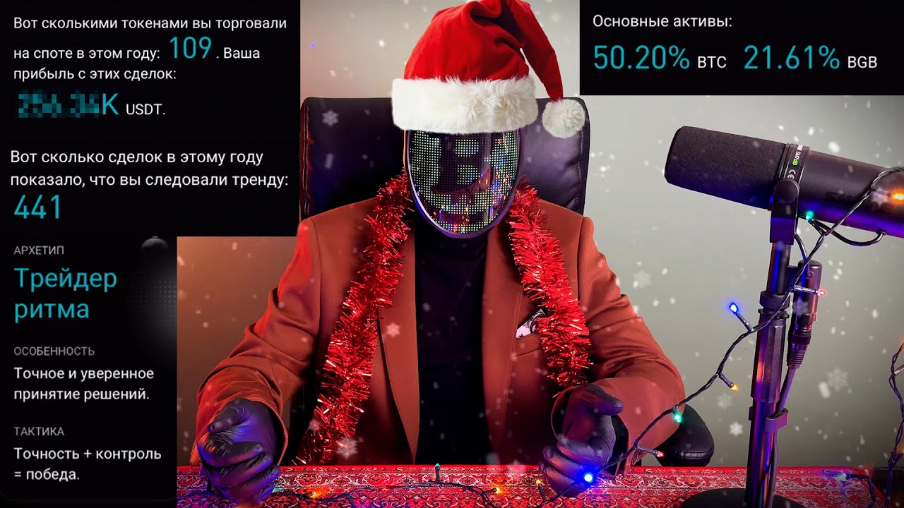 Мои результаты за год в крипте. С наступающим 2026 годом!