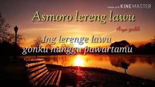 Download lagu Asmoro lereng lawu, voc  Arya Galih (lirik) mp3