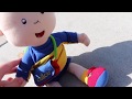Smashing And Burning Caillou