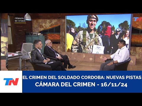 EL CRIMEN DEL SOLDADO CORDOBA: NUEVAS PISTAS I Juan José Cordoba, Cámara del Crimen - 16/11/24