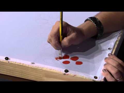 Mulher.com 21/01/2015 Simone Carvalho - Saída de praia tema flores Parte 1/2