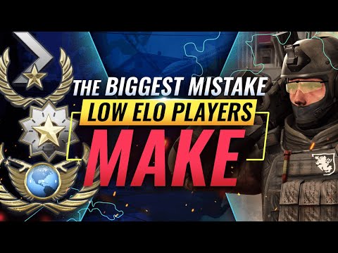 The BIGGEST MISTAKE Low Elo Players Make - CS:GO