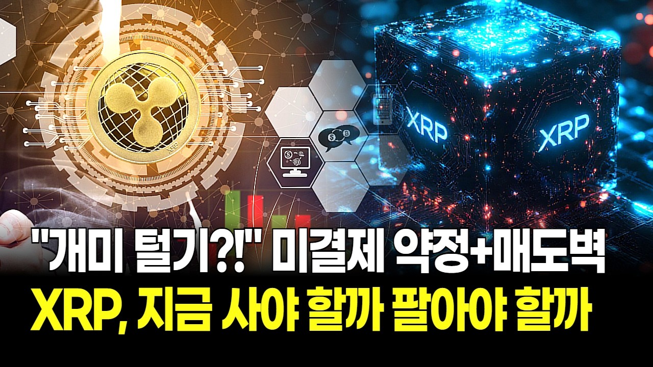 "개미 털기인가" 미결제 약정 폭발에 매도벽까지? XRP 지금 사야 할까 팔아야 할까, 기술적 대응법 공개