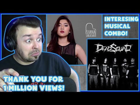 INHUMAN DRUMMERS! Isyana Sarasvati+Deadsquad - Live performance REACTION