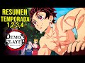 Kimetsu No Yaiba Demon Slayer RESUMEN COMPLETO Temporada 1 2 3 Y Pelicula