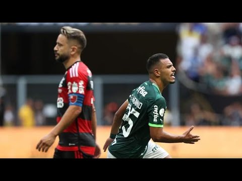 Gol Gabriel Menino Hoje - Palmeiras 2x1 Flamengo - Menino Goal (Supercopa do Brasil 2023)