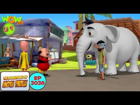 Motu Patlu Cartoons In Hindi |  Animated cartoon | Safed haathi | Wow Kidz