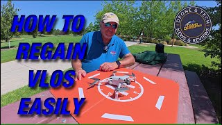 How to regain VLOS when you lose sight of your drone!