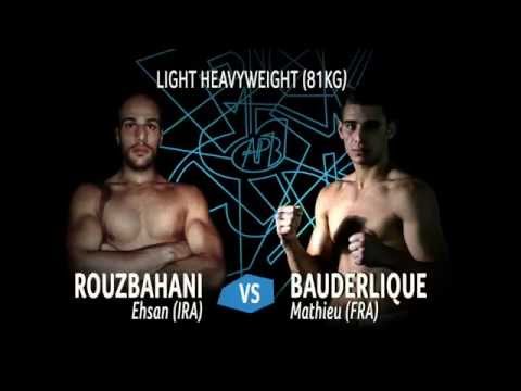 APB World Light Heavyweight Championships match promo - Rouzbahani vs Bauderlique