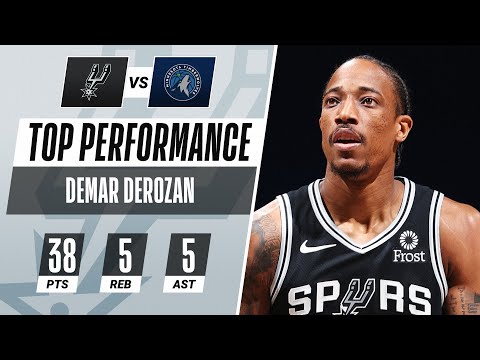 DeMar DeRozan Drops 38 PTS In An OT Thriller!