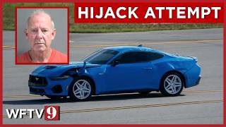 Florida man smashes into gate, tries to hijack two airplanes
