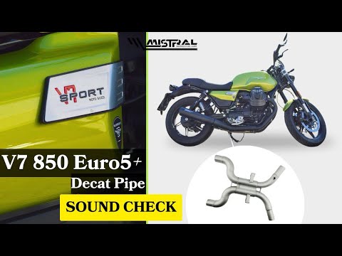 MISTRAL DECAT Pipe - Moto Guzzi V7 850 Euro 5+