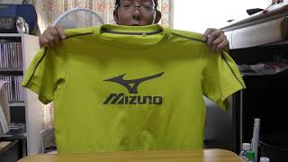 ミズノのTシャツを紹介