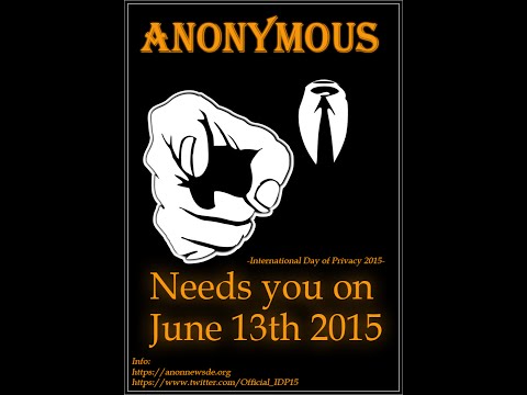 Video Thumbnail: Time to Act - International Day of Privacy June 13th 2015 [english]