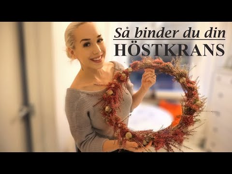 Höstkrans till dörren - Så gör du din!