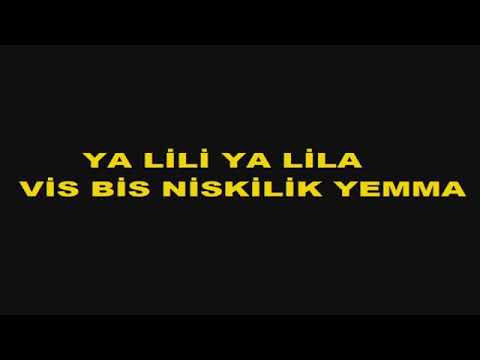Ya lili ya lila | karaoke | ba,so asis |