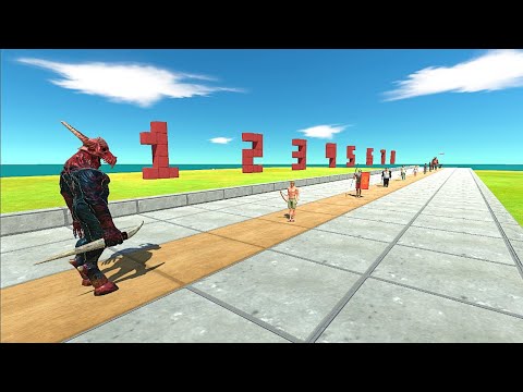 Ranged Units Test - Animal Revolt Battle Simulator