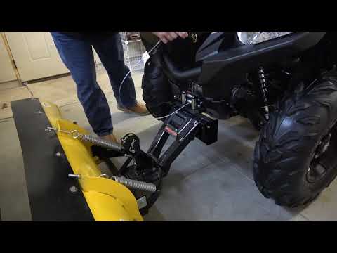 Attaching Moose RM4 Rapid Mount Plow System for ATV