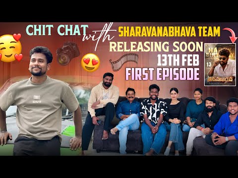 Chit chat with sharavanabhava team. Releasing soon .@VamshigaadiMuchatlu 