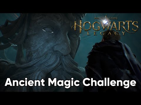 Part 7 Ancient Magic Challenge. Hogwarts Legacy. As Slytherin. Harry Potter Fan Walkthrough. Summer