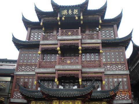 Passeio turístico em Xangai, Chenghuang Miao em Xangai, China
