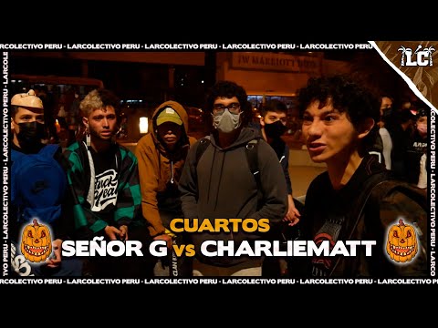 🎃 SEÑOR G vs CHARLIEMATT - Cuartos | LARCOWEEN 2K21 (Fecha 8)