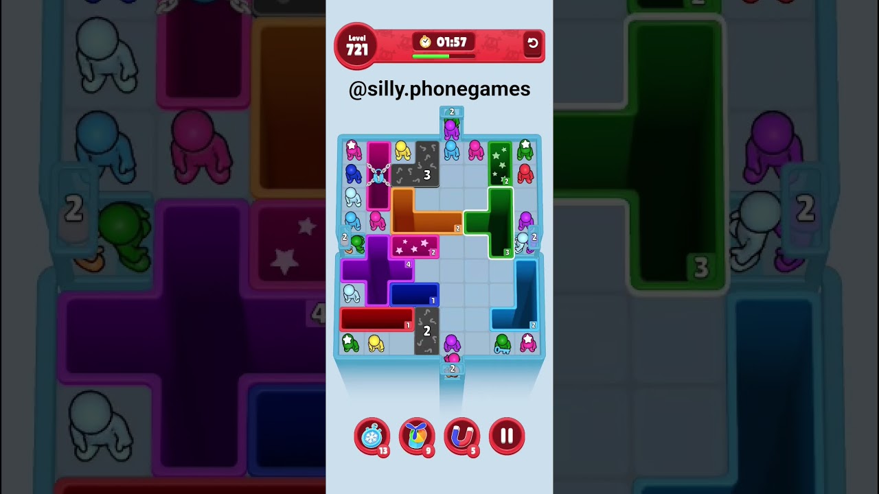 Drop Away Level 721 Walkthrough Solution