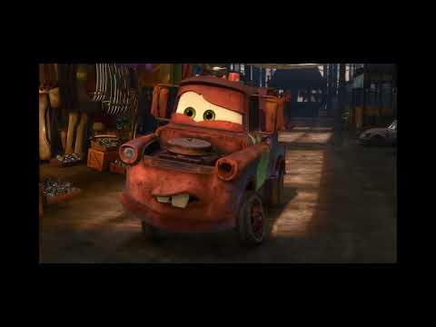 Cars 2. Mater meets Celine Dephare original scene.