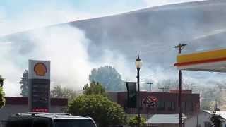 preview picture of video 'Fire Breaks Out All Around Heppner Oregon part 1'