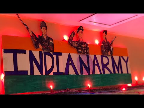 Making of "A Tribute to Indian Army"