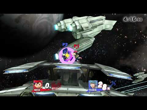 Smash 4 - Work Grind - 10/25/17 - 12 - LightWraith (Robin) vs killedbytheowny (Ness)