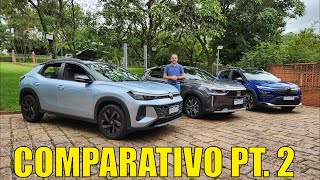 Comparativo: Volkswagen Tera x Fiat Pulse x Renaul