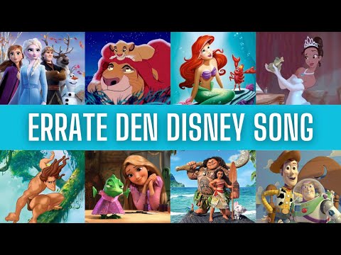 Errate die Disney Filme anhand der Songs! Das ultimative Disney Film Quiz