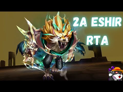 The Power Of Eshir (2A Light Werewolf) In RTA  Summoners War