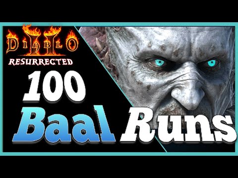 EXCELLENT Farming Location! WSK & 100 Baal Runs - Diablo 2 Resurrected Ladder Season 3
