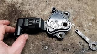 Hyundai elantra touring , "FIXED"  no crank, transmission shifter park position problem .part4