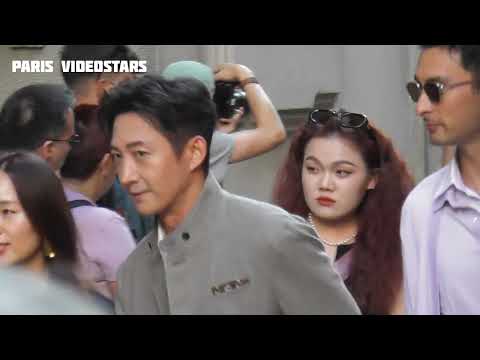 Wayne Wang Yang 王阳 @ Milan Fashion Week show Dunhill 22 june 2025