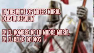 Powerwolf - In the name of God (Deus Vult) | Lyrics + Sub. español