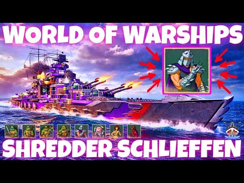 TMNT x SCHLIEFFEN?! 🐢🔥 Der SHREDDER ist da! | Turtles Special | World of Warships 🚢