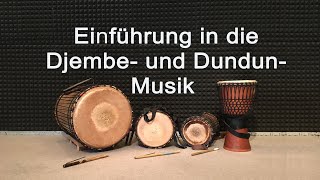 Tutorial 1 für Kinder: Einführung in Djembe- und Dundun-Musik