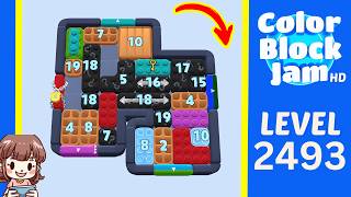 Solution du Niveau 2493 de Color Block Jam