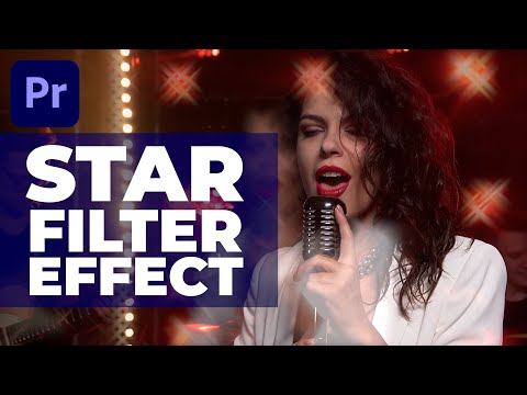 This ✴ STAR FILTER ✴ sparkle effect in Premiere Pro will make your footage shine!