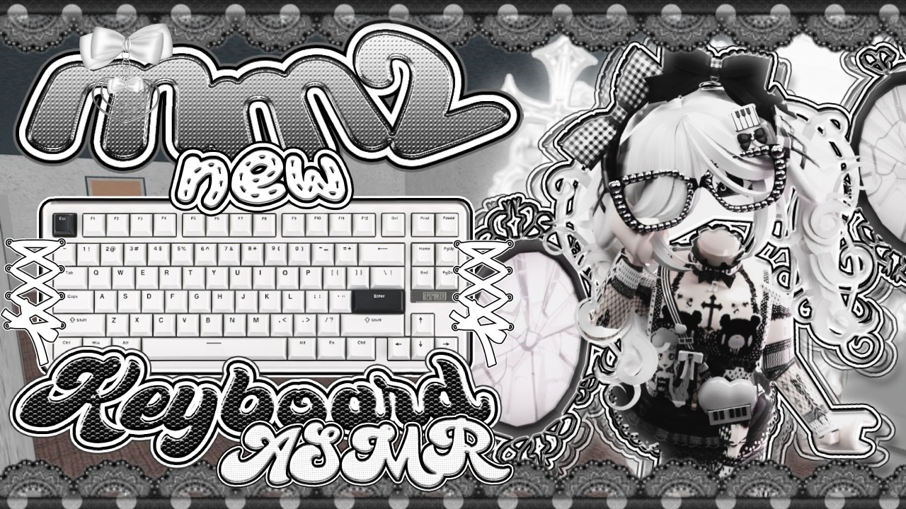 ˗ˏˋ ꒰ MM2 EPOMAKER COLLAB (KEYBOARD UNBOXING + ASMR) .ᐟ ꒱ ˎˊ˗  [Roblox Murder Mystery 2]