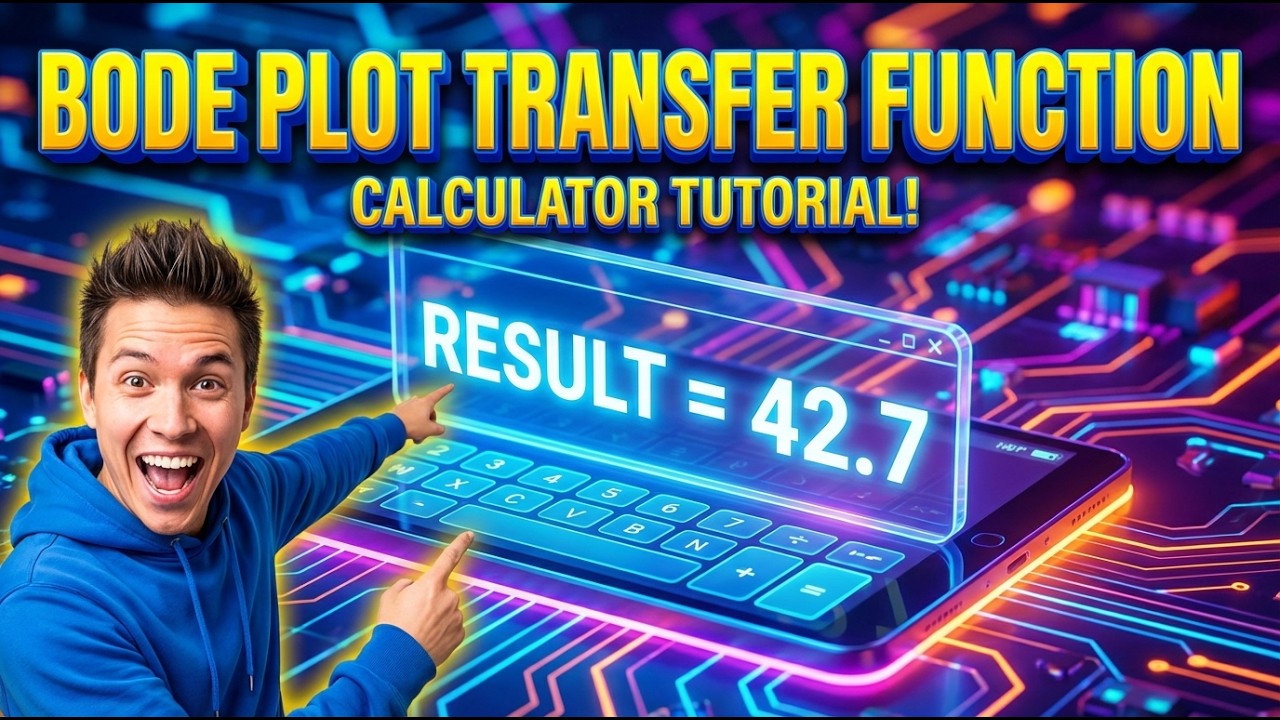 Bode Plot Transfer Function Interactive Calculator
