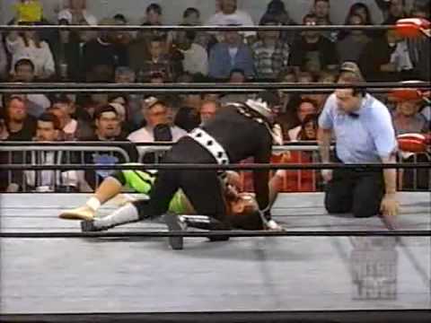 (3.31.1997) Road to Spring Stampede 1997 Part 5 - La Parka vs. Prince Iaukea