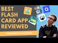 Best Flashcard App: A Review of Anki, Quizlet, Flashcard Lab, Cram, and Brainscape