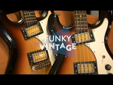 Funky Vintage: Univox Hi-Flier Phase 3 Guitar and Bass