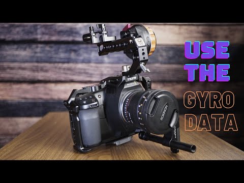 How to Stabilize your Blackmagic 6K Pro Camera footage with gyro data